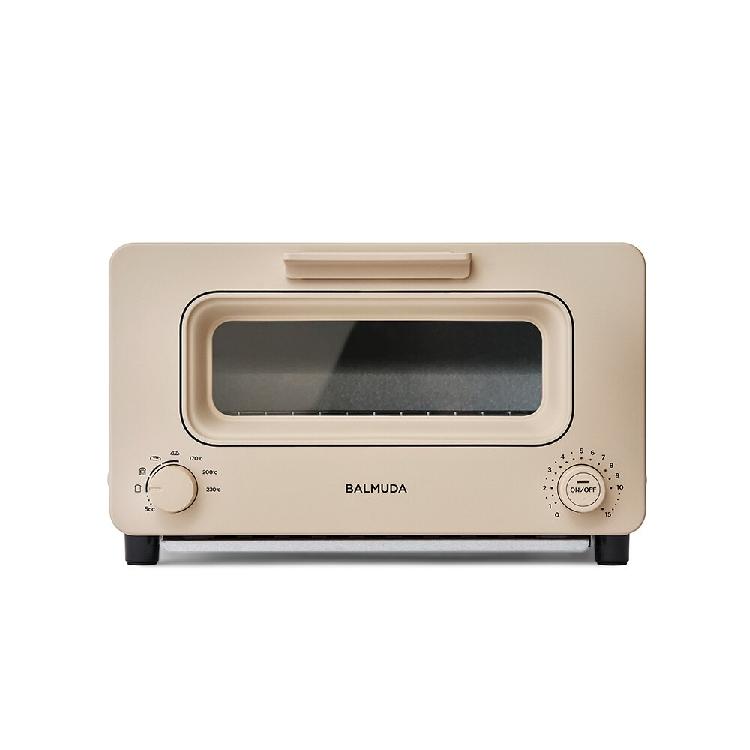 BALMUDA 百慕達The Toaster  蒸氣烤麵包機 蒸氣水烤箱 奶茶色 K05C | 2021年 全新升級版蒸氣烤麵完美的溫度控制和蒸氣技術五種模式可選 達成最美味麵包