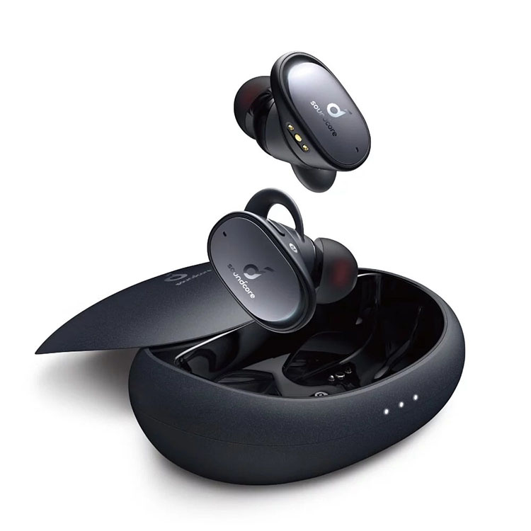 Soundcore Liberty 2 Pro 真無線藍牙耳機(黑) | ACAA聲學技術 - 動圈+動鐵 完美呈現音樂層次Knowles動鐵單體 - 優質中高音11mm動圈單體 - 低頻震撼有力專屬APP，20多種EQ可選擇支援cVc 8.0通話降噪獨特的HearID™聽紋識別，客製化專屬調音
