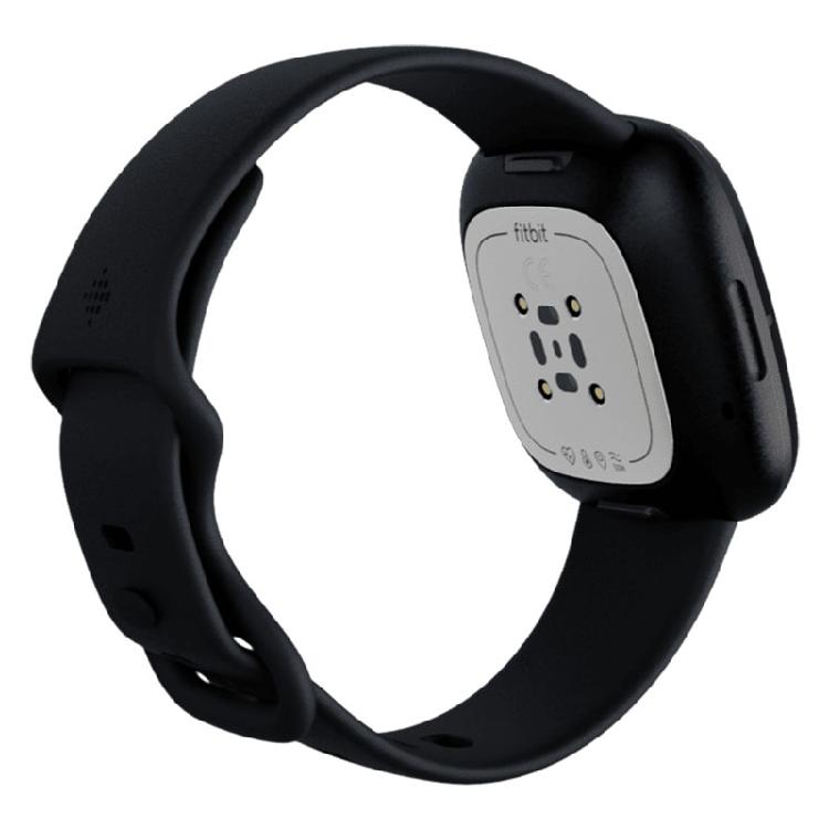 Fitbit Sense 進階健康智慧手錶 黑 | 內建GPS&全天候心率追蹤防水可達 50 公尺女性健康追蹤功能FITBIT PAY(NFC感應式付款)電池續航力達 6 天以上，12分鐘快充應用程式、通知及語音回覆