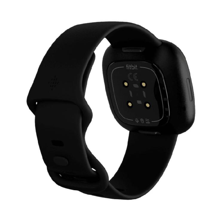 Fitbit Versa 3 康運動智慧手錶 黑 | 內建GPS / 支援免持通話20種SMARTTRACK®自動識別運動睡眠追蹤及睡眠分數防水可達 50 公尺電池續航力達 6 天以上，配有快充功能