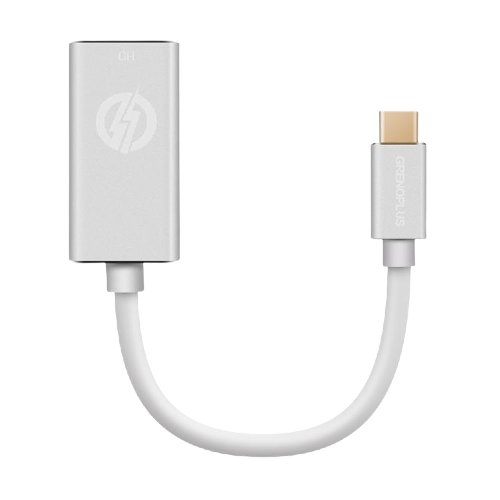 Grenoplus USB Type-C to HDMI 4K 影像轉接器 | 輕鬆轉接到HDTV/投影機或其他設備。體積輕巧，方便攜帶。支援HDMI 4K影像輸出，高清畫質盡收眼底。同步傳輸影像和音頻，畫面更逼真。鋁製金屬外殼，外型時尚，散熱佳，有助於減少電磁波訊號干擾。鋁製金屬外殼，外型時尚，散熱佳，有助於減少電磁波訊號干擾。保固：一年(非人為因素)