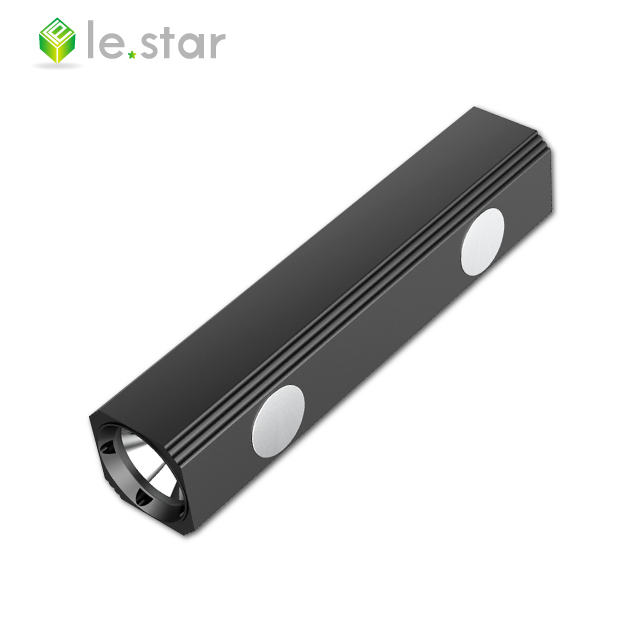 Lestar 多功能三光源強光手電筒 帶磁石 | 強光、弱光、側燈COB三段可調整365nm紫光驗鈔票/螢光劑等多種檢測可直接USB充電，簡單便利