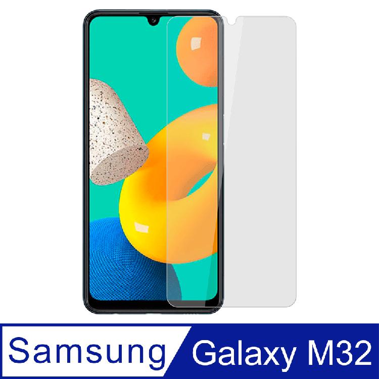 【Ayss】Samsung Galaxy M32/6.4吋/手機玻璃保護貼/鋼化玻璃膜/平面全透明/全滿膠 | 9H超高硬度鋼化玻璃，玻璃二次強化。疏油疏水特殊表面處理水油不易留下。不沾手紋，弧邊不刮手。日本AGC高透原生玻璃，0.3mm最適厚度。98%最高透光率，不影響觸控靈敏度。