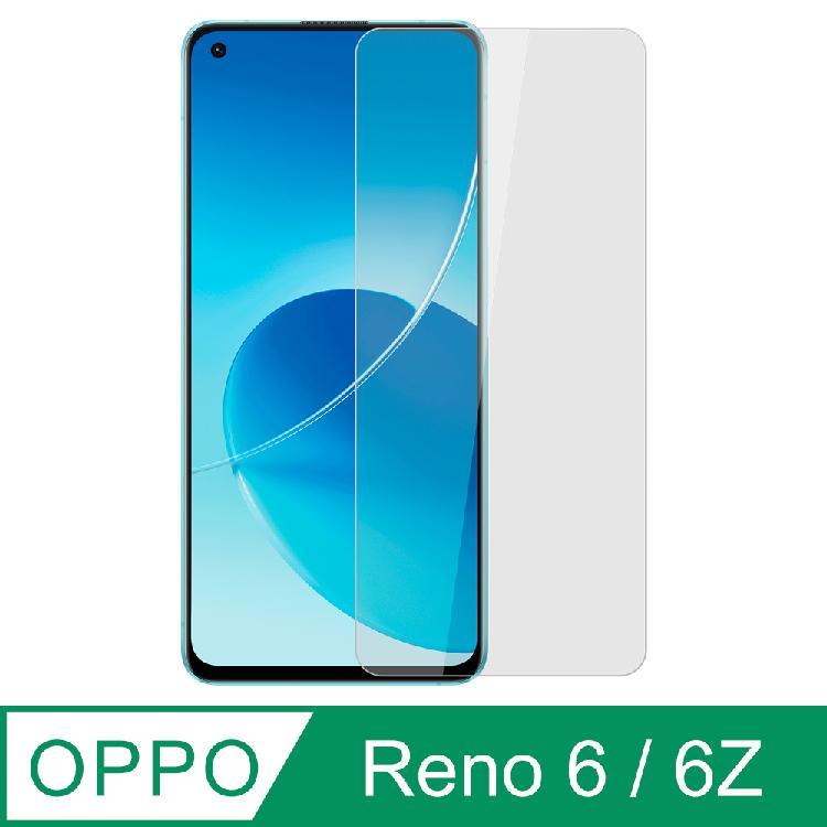 【Ayss】OPPO Reno 6/6Z/6.43吋/手機玻璃保護貼/鋼化玻璃膜/平面全透明/全滿膠 | 9H超高硬度鋼化玻璃，玻璃二次強化。疏油疏水特殊表面處理水油不易留下。不沾手紋，弧邊不刮手。日本AGC高透原生玻璃，0.3mm最適厚度。98%最高透光率，不影響觸控靈敏度。