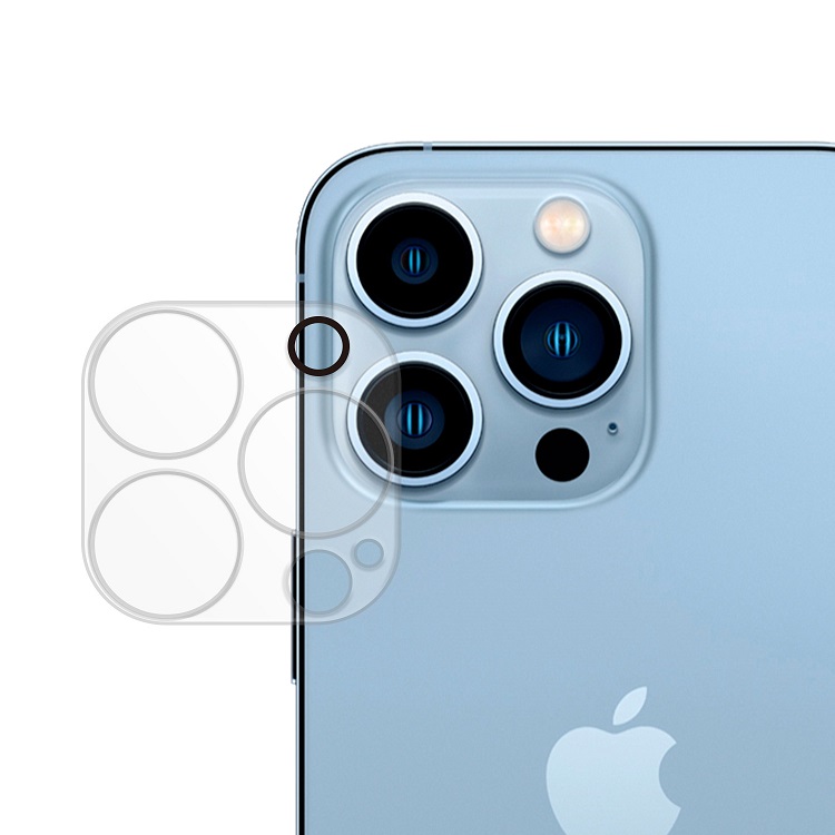 APPLEms Apple iPhone 13 Pro/Pro Max 全包覆3D 9H鋼化玻璃鏡頭貼 | 預購商品，依原廠到貨時間為準
