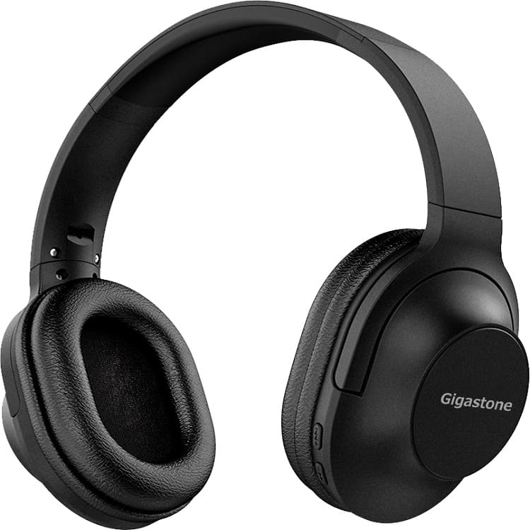 Gigastone Headphone H1耳罩式無線藍牙耳機 | 藍牙V4.2A2DP立體聲長達12小時的撥放時間無線連接距離10米
