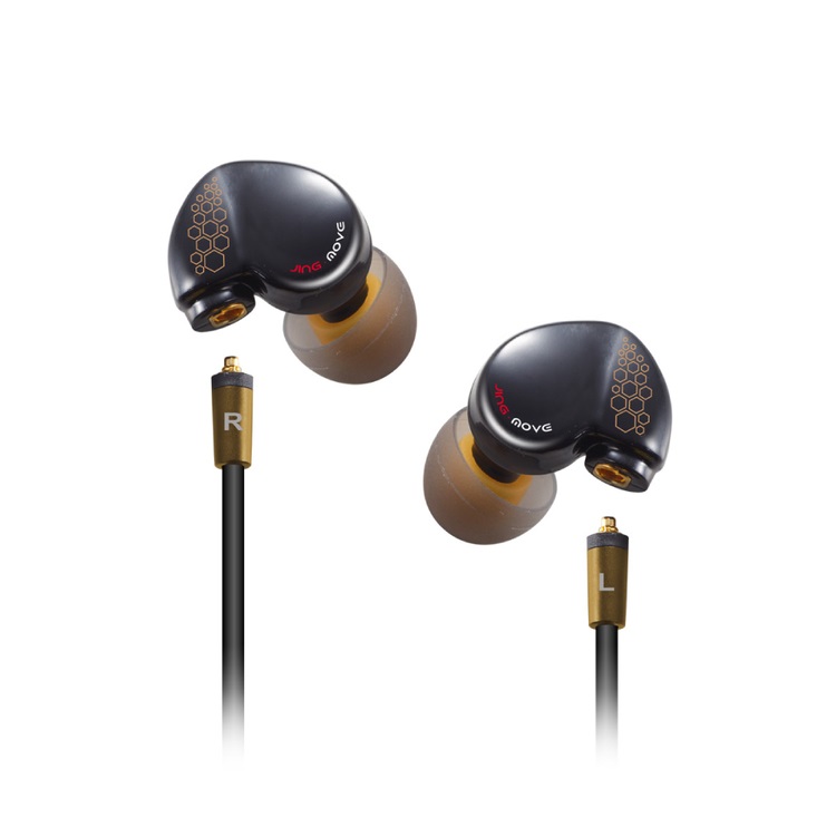 TCSTAR TCE6040BK 黑色入耳式耳機麥克風 | 鍍金3.5mm接頭外型輕巧，配戴舒適數位式三鍵線控設計