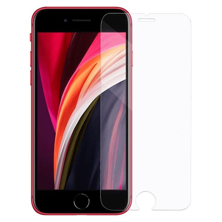 APPLEms Apple iphone SE 2020 弧邊0.26mm玻璃保護貼 | SE 第二代用0.26mm 超薄工藝技術！防刮、防爆裂，減緩手機螢幕衝擊